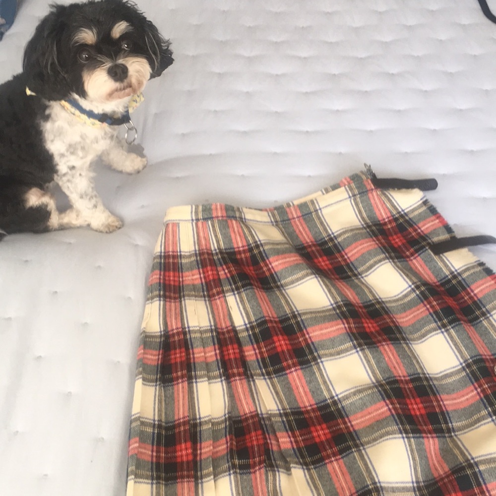 Vintage Wool Kilt made in UK